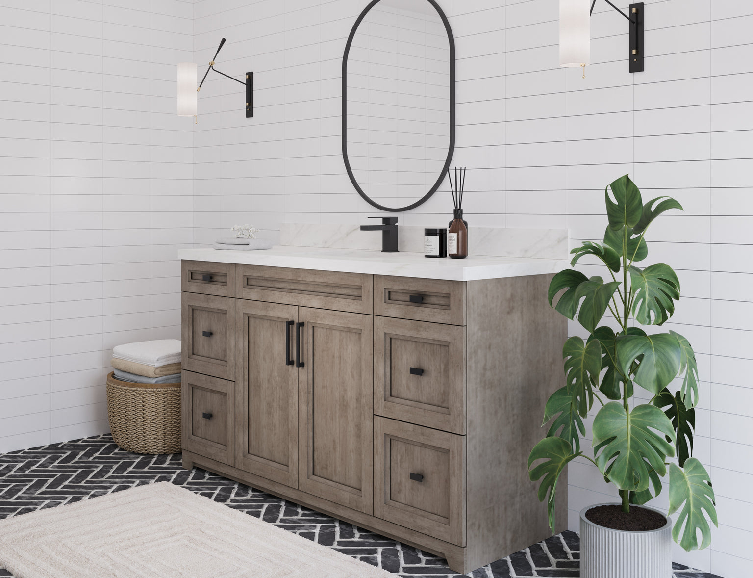 Solid Wood Vanities – Solid Wood Bathroom Vanity Collection Canada ...