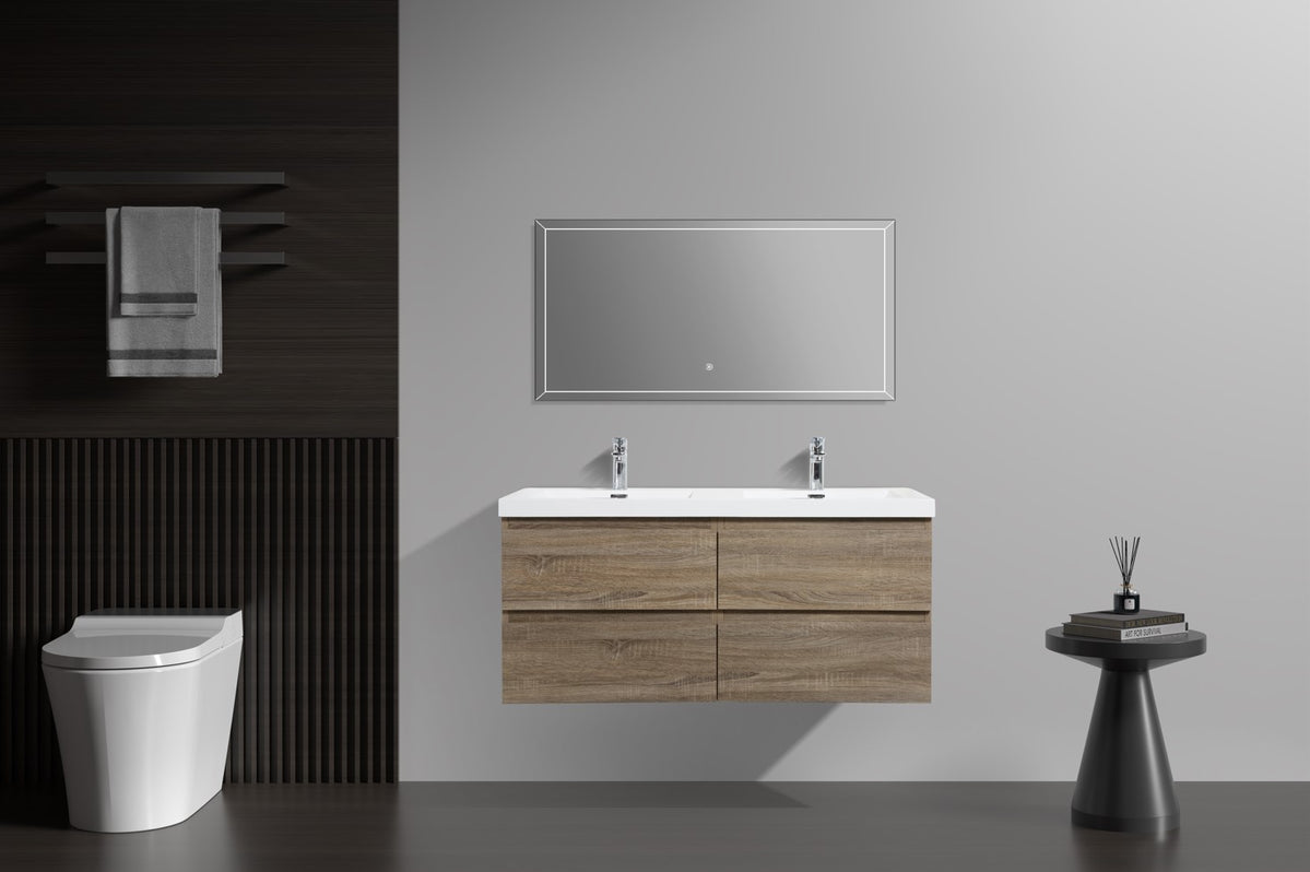 Adelaide 48"D Soft Oak Bathroom Vanity | Vanity Shop
