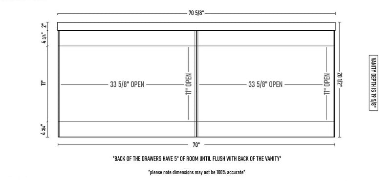 Adelaide 72" Aged Oak