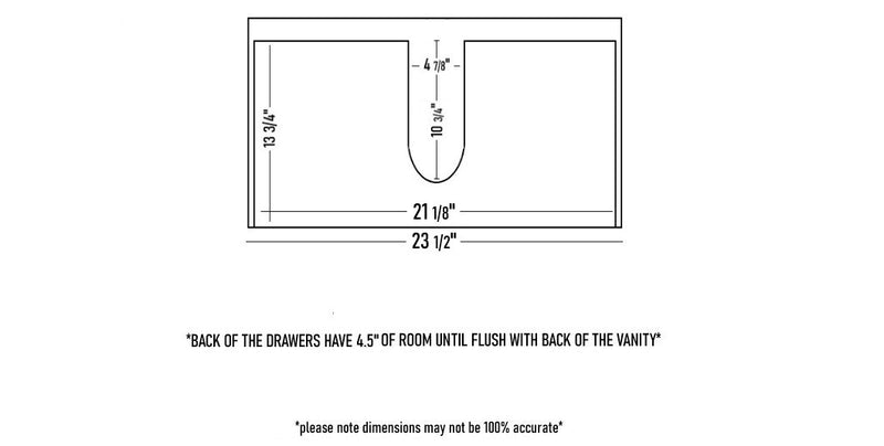 Adelaide 24" Matte Black