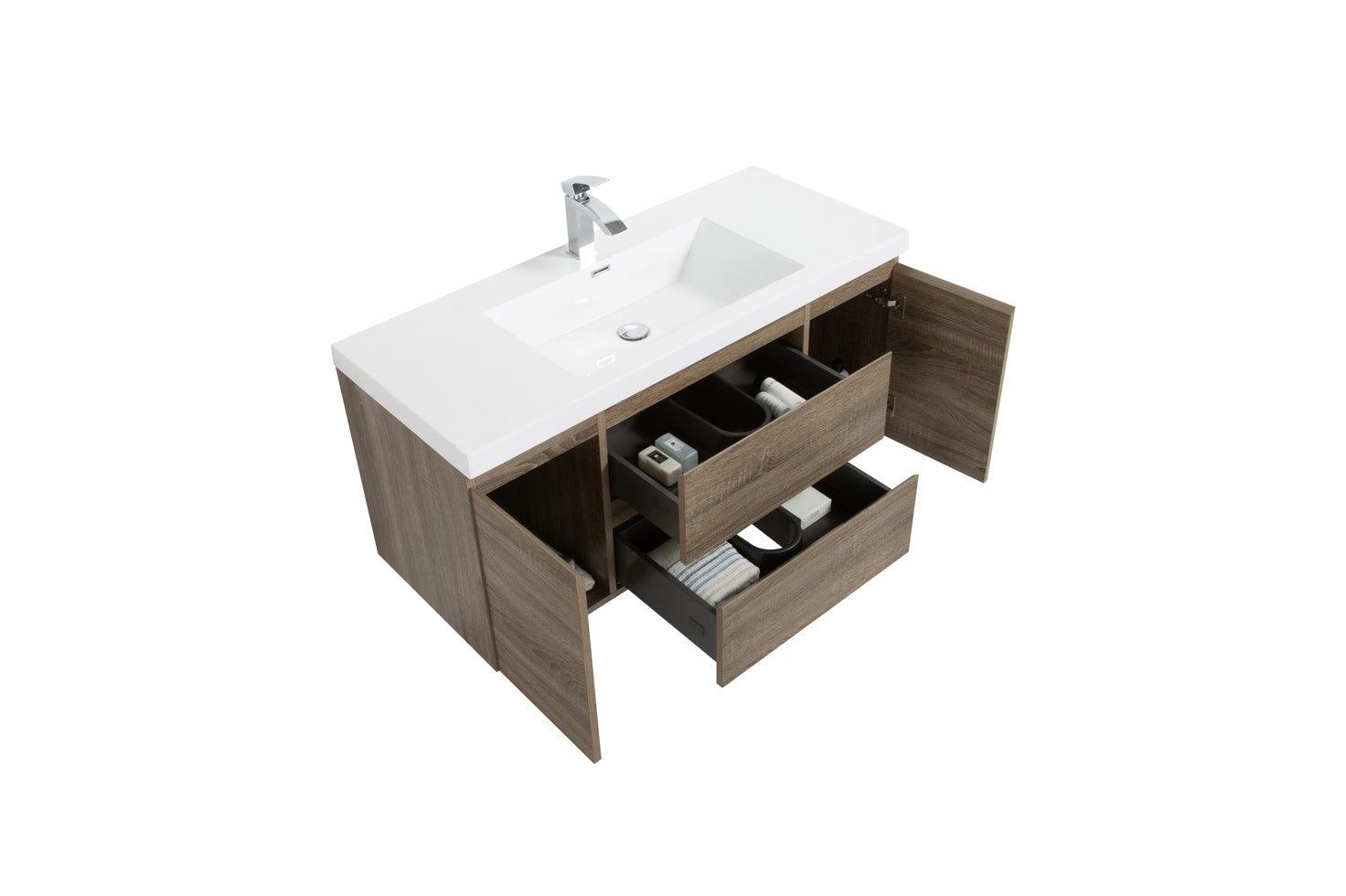 Adelaide 48"S Soft Oak Bathroom Vanity | Vanity Shop