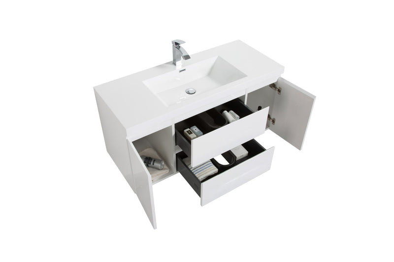 Adelaide 48"S Gloss White