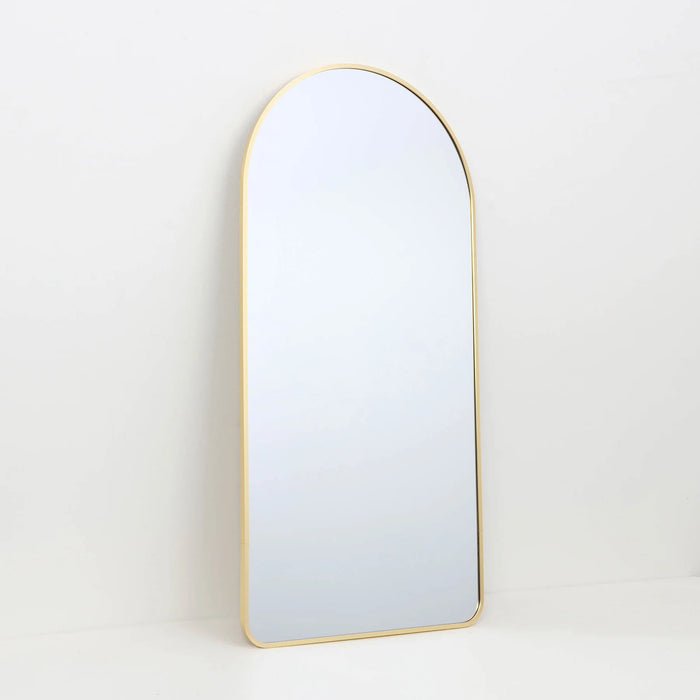 Juliet Gold Arch Mirror 24x48"