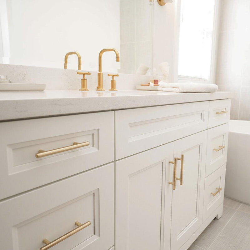 Hampton 60"S Solid-Wood Vanity with Quartz Countertop