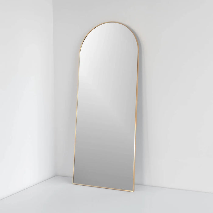 Juliet Gold Arch Mirror 24x60"