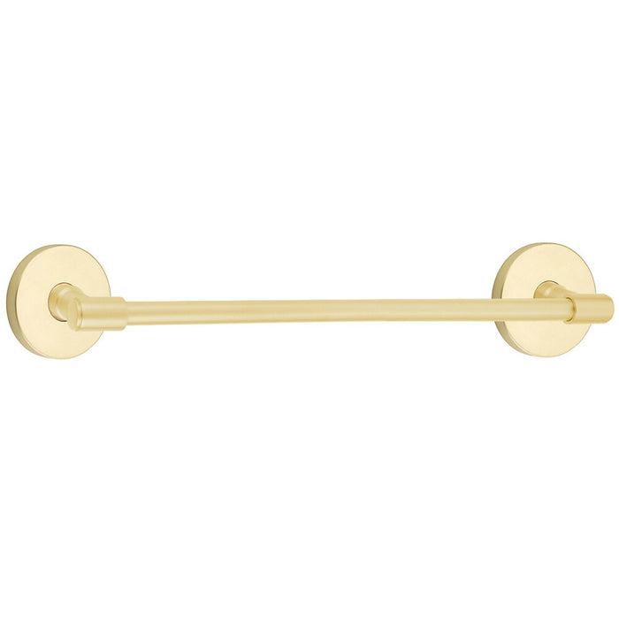 Emtek Transitional Brass Towel Bar