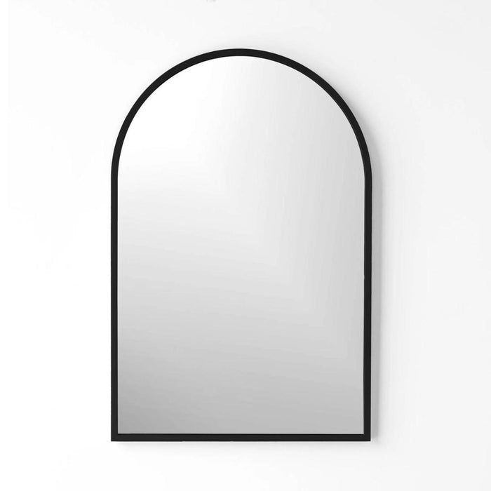 Juliet Black Arch Mirror 20x30"