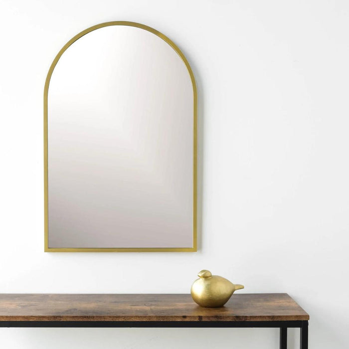 Juliet Gold Arch Mirror 20x30"