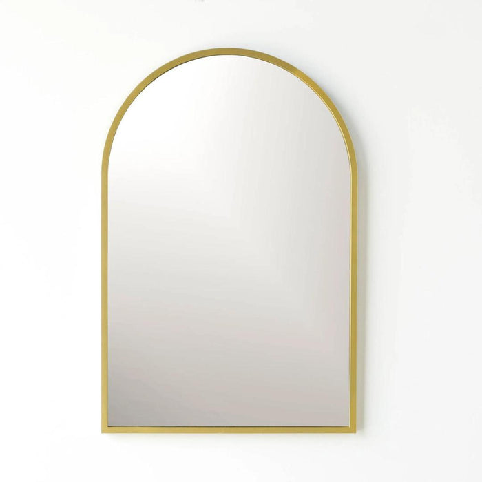 Juliet Gold Arch Mirror 20x30"