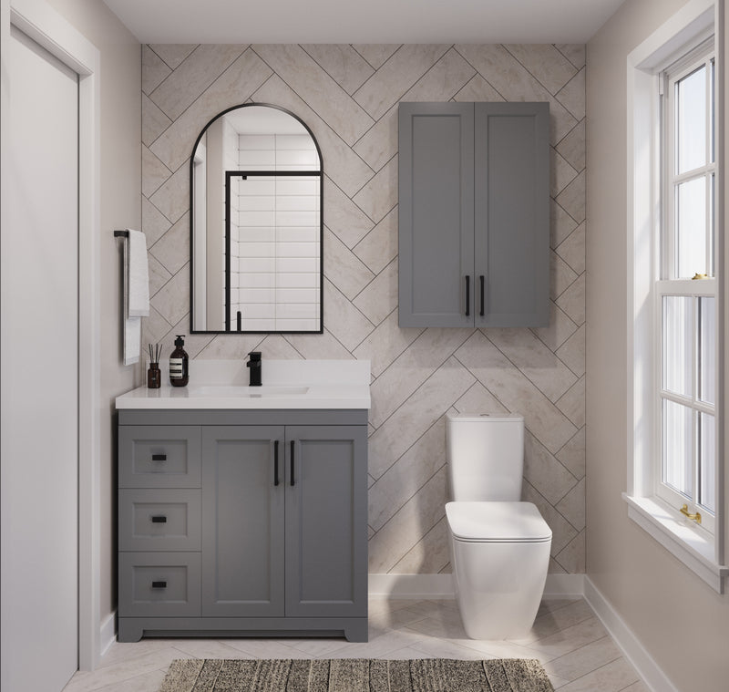 Westmount Solid-Wood Canadian Double Door Storage Cabinet