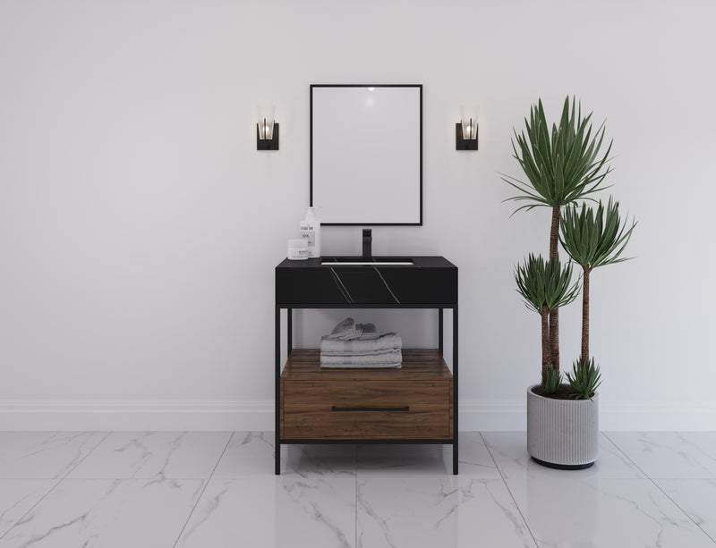 Fiorenza 30" Vanity with Sintered Stone Countertop