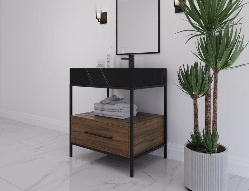 Fiorenza 30" Vanity with Sintered Stone Countertop