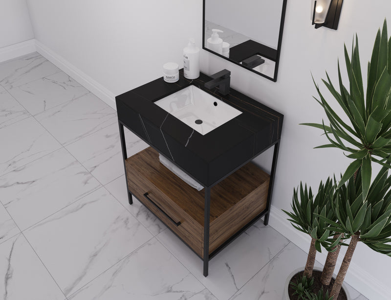 Fiorenza 30" Vanity with Sintered Stone Countertop