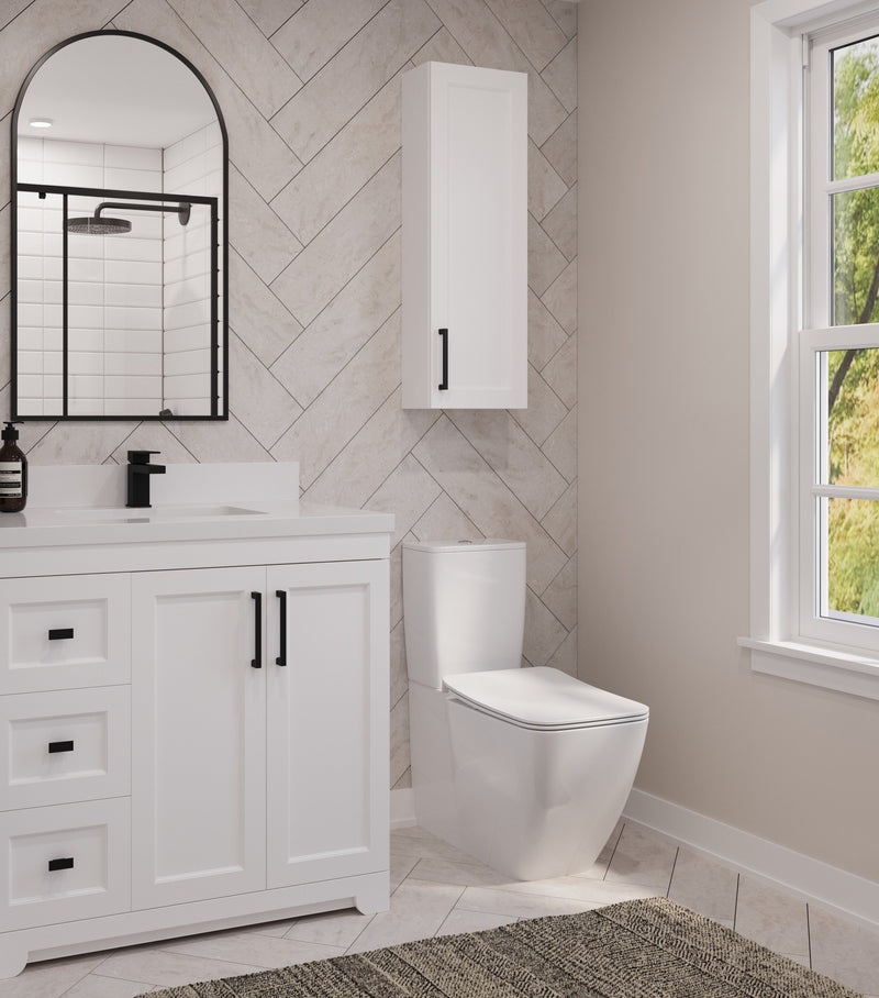 Westmount Solid-Wood Canadian Single Door Storage Cabinet