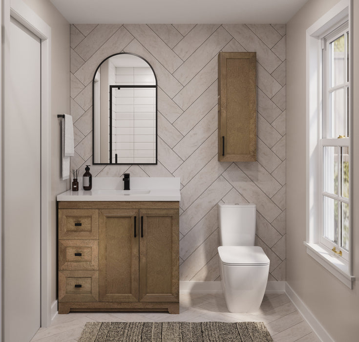 Westmount Solid-Wood Canadian Single Door Storage Cabinet