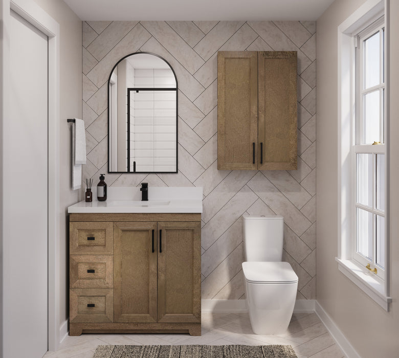 Westmount Solid-Wood Canadian Double Door Storage Cabinet